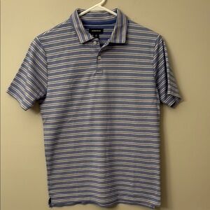 Boys’ Nordstrom Blue Striped Polo Shirt